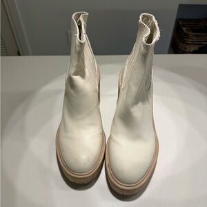 Dolce Vita White Booties